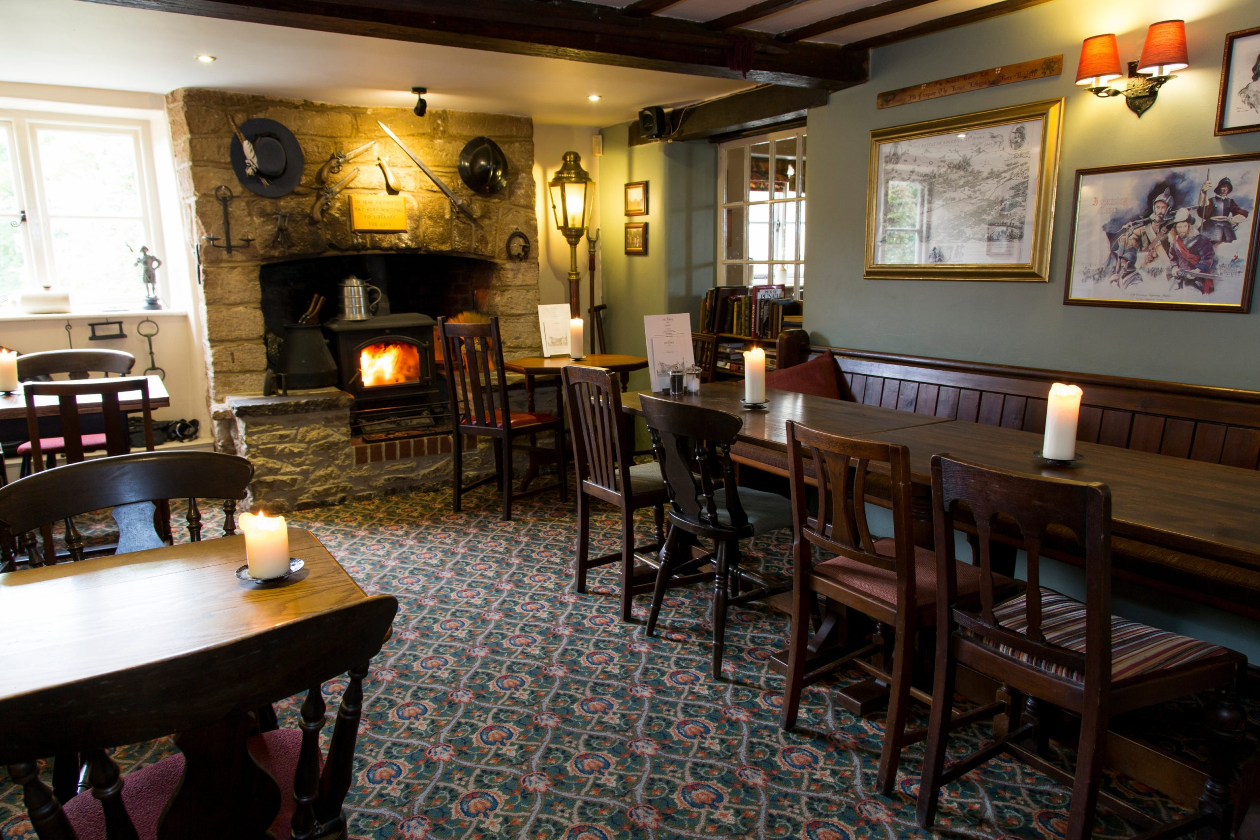 The Victoria Arms Pub & Restaurant in Old Marston, Oxfordshire