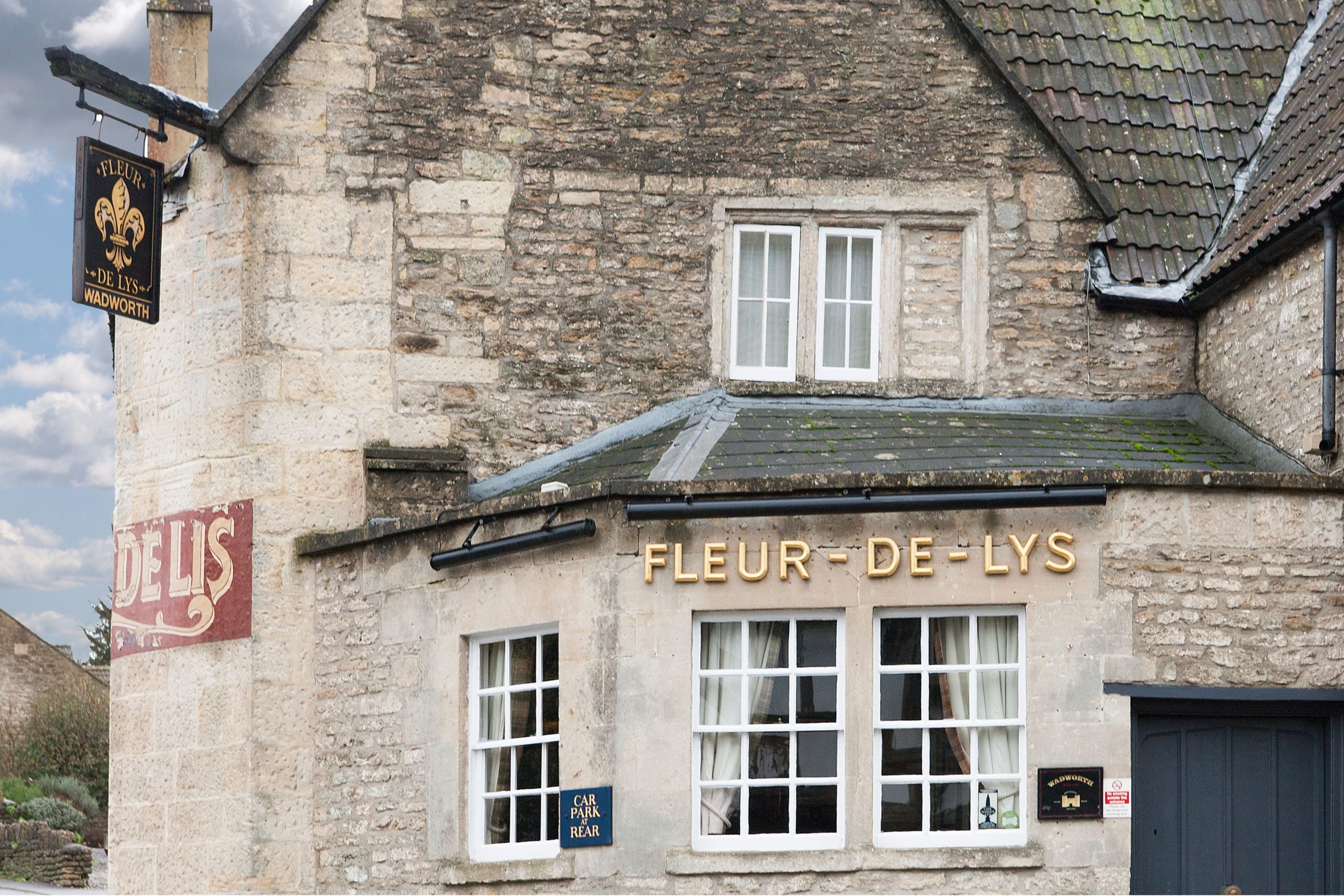 The Fleur De Lys Pub Restaurant In Norton St Phillip Somerset